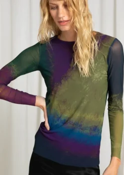 Florence Double Sheer Top in Santa Fe