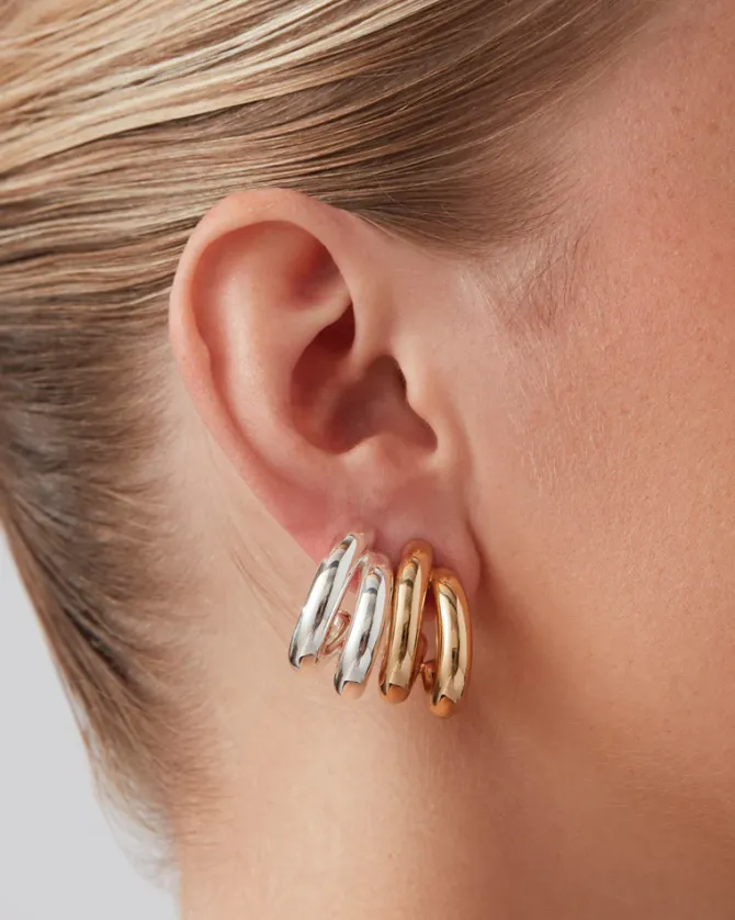 Florence Earrings in silver