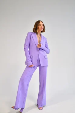 Freda Pull On Pant in Lavender