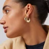 Gigi Hoops in gold
