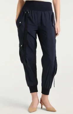 Harmony Parachute Pant in Navy