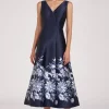 hattie tea length dress
