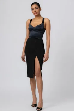 Haze Bra Top Black