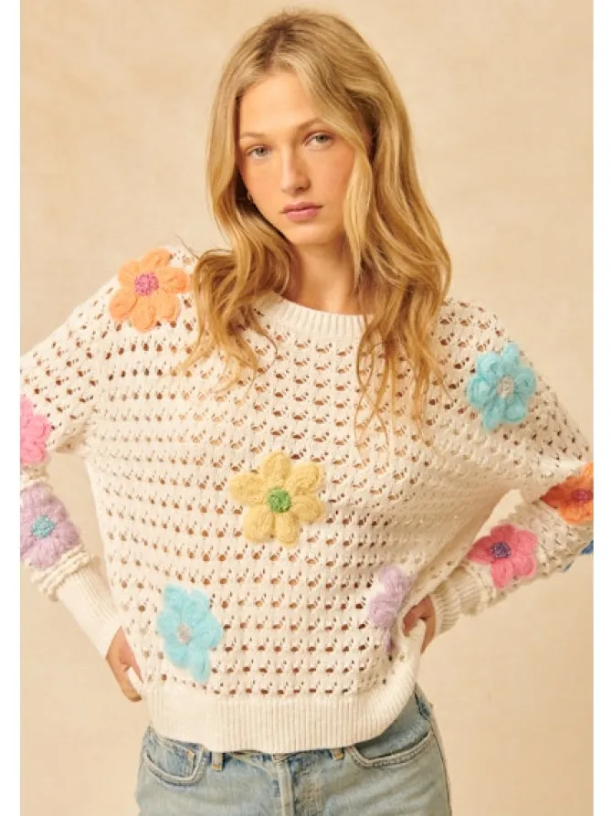 Helix blossom sweater