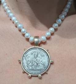 Horses Pearl Necklace