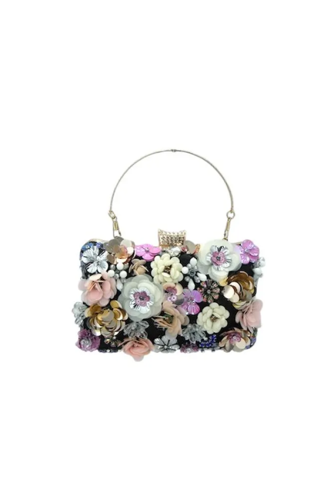 Jada Flower Clutch