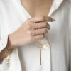 Jax Necklace in Gold