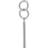 Jax Necklace in Rhodium