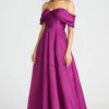 JOELLE OFF SHOULDER GOWN