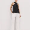 Jorja Wide Leg Pants in white