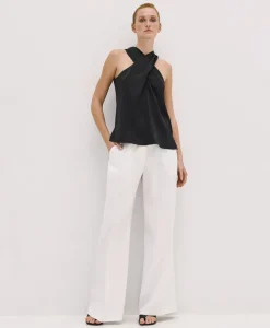 Jorja Wide Leg Pants in white