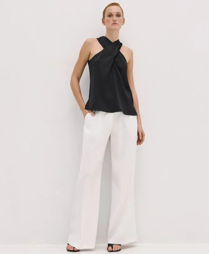 Jorja Wide Leg Pants in white