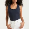 Joselle Top in Navy