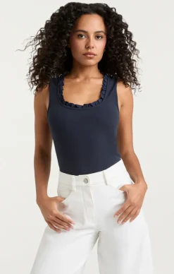 Joselle Top in Navy