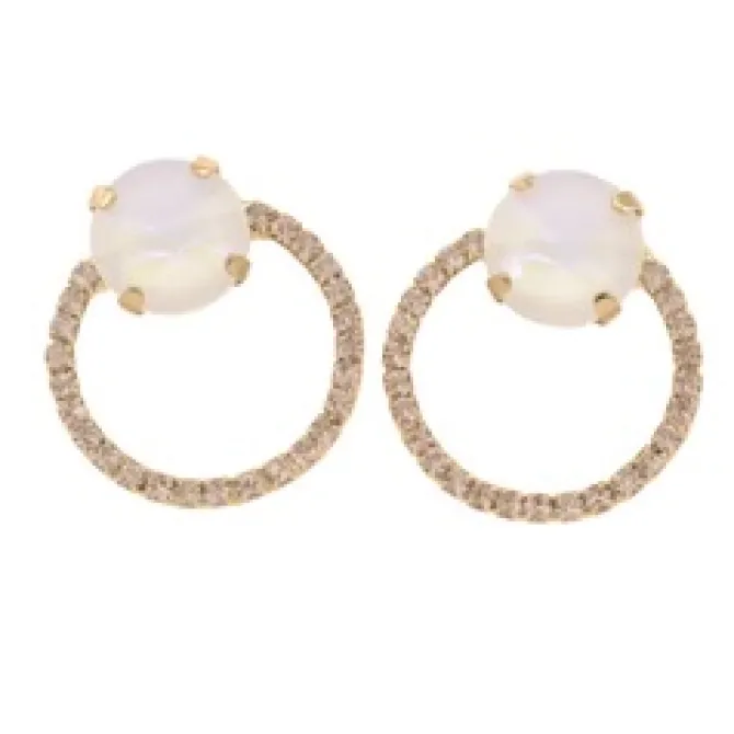 Jubilee Grey Earring