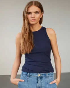 JULLIE TOP – navy