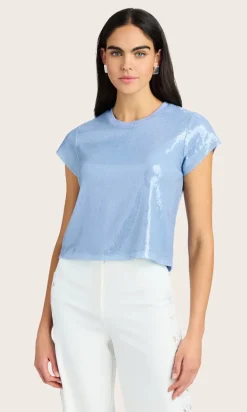 Kai Sequin Top in opal – coming soon