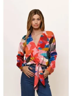 Kass Top in coral