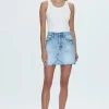 Kat High Rise Skirt in Academia