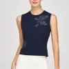 kathryn embellished knit top