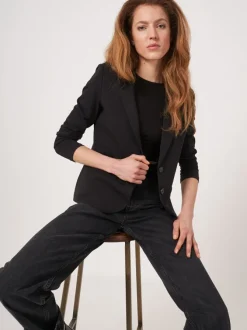 Katie Sweatshirt Blazer in black