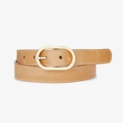 Kezia belt in nude gold