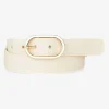 Kezia Pebbled belt Marble