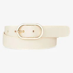 Kezia Pebbled belt Marble