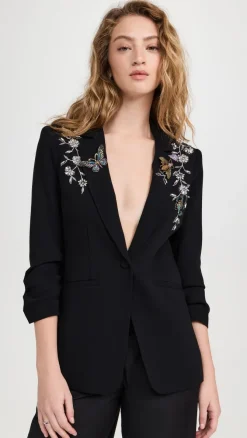 Khloe Diamond Vine Blazer