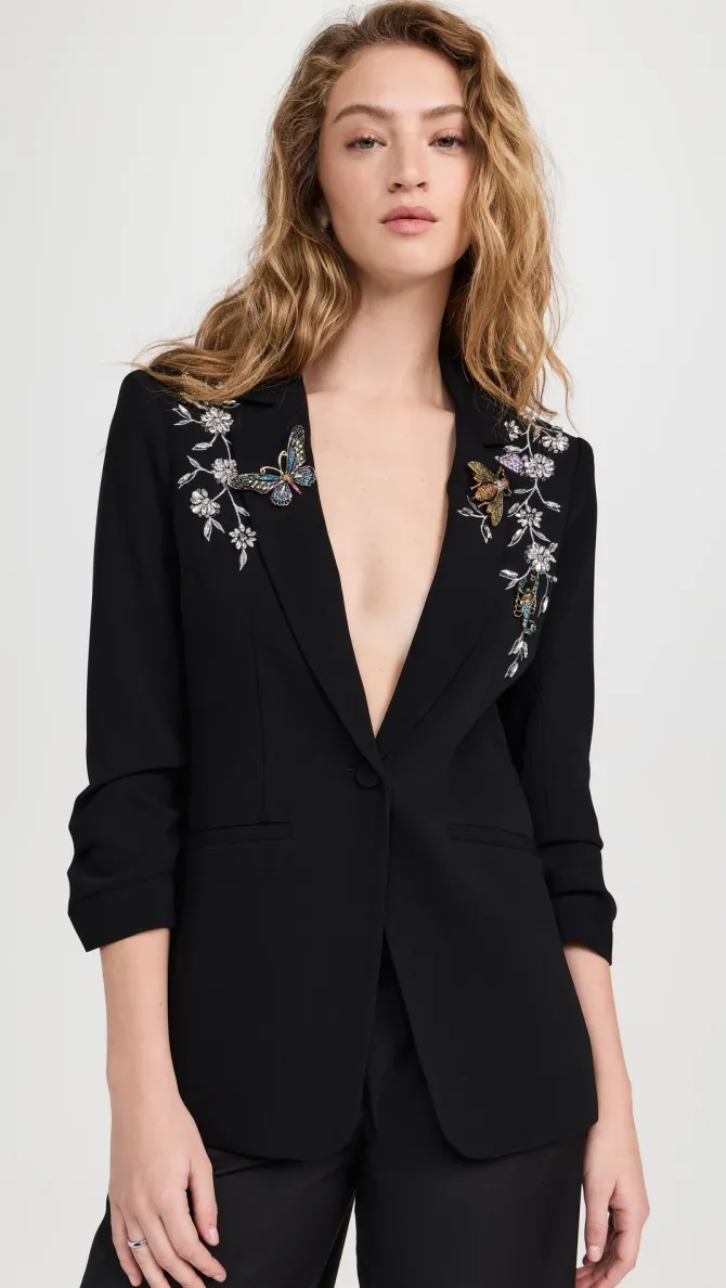 Khloe Diamond Vine Blazer