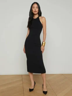 Kimi Pleated Knit Dress