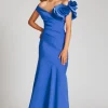 kimmie gown in ocean blue