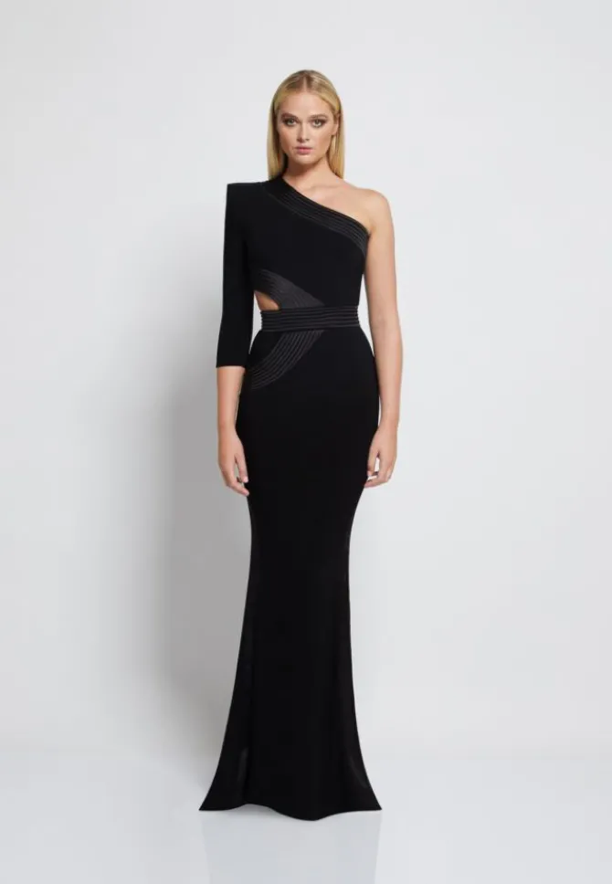 Knowles Asymmetrical Gown