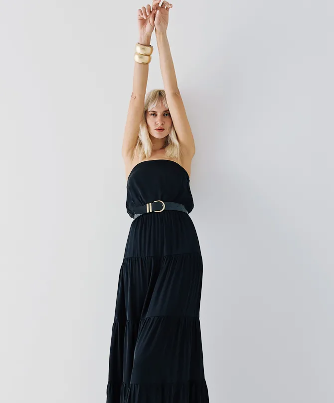 Kylan Maxi Dress in black