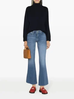 Le Easy Flare frayed jeans -s28