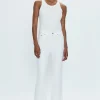 Lennon High Rise Boot Jean in Vivid White