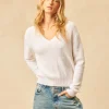 LEO SWEATER IN DOVE