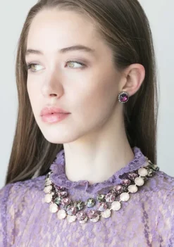 Light Amethyst Rivoli Necklace