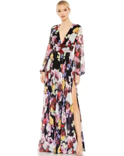 Lizette Floral Gown
