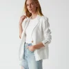 Lottie Blazer in white