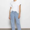 Luna Cuffed Standard Rise Jeans Blue Moonlight