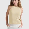 Madelina Knitted Tank in summer sand