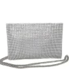 Malone Clutch in silver