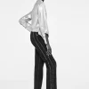 Manni Studded Pants in Astronaut