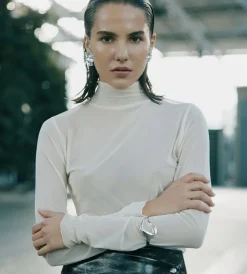MARGOT MESH TOP in Off white