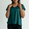 Maria Shirt in Forest – LARGE