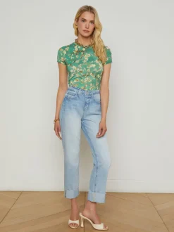 Maribel Straight Cuffed Pant