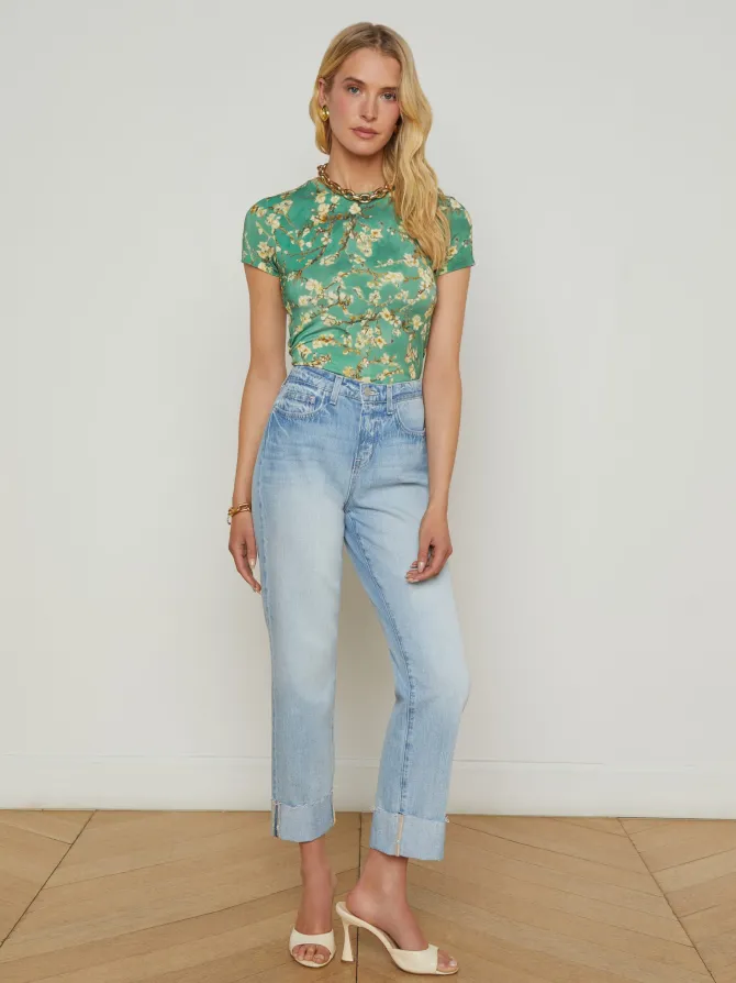Maribel Straight Cuffed Pant