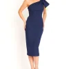 Meghan Cocktail Dress in Navy