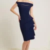 Melania Dress in blu notte